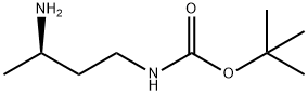 (R)-1-BOC-AMINO-BUTYL-3-AMINE Struktur