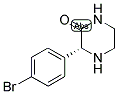 (R)-3-(4-BROMO-PHENYL)-PIPERAZIN-2-ONE Struktur