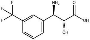 (2R,3R)-3-AMINO-2-HYDROXY-3-(3-TRIFLUOROMETHYL-PHENYL)-PROPIONIC ACID Struktur