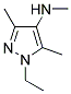 (1-ETHYL-3,5-DIMETHYL-1H-PYRAZOL-4-YL)METHYLAMINE Struktur