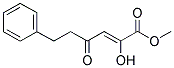 METHYL (2Z)-2-HYDROXY-4-OXO-6-PHENYLHEX-2-ENOATE Struktur