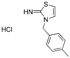 3-(4-METHYLBENZYL)-1,3-THIAZOL-2(3H)-IMINE HYDROCHLORIDE Struktur