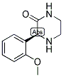 (S)-3-(2-METHOXY-PHENYL)-PIPERAZIN-2-ONE Struktur