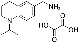 C-(1-ISOPROPYL-1,2,3,4-TETRAHYDRO-QUINOLIN-6-YL)-METHYLAMINE OXALATE Struktur