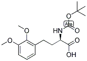 (R)-2-TERT-BUTOXYCARBONYLAMINO-4-(2,3-DIMETHOXY-PHENYL)-BUTYRIC ACID Struktur