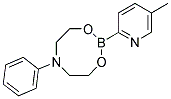 2-(5-METHYL-PYRIDIN-2-YL)-6-PHENYL-(1,3,6,2)DIOXAZABOROLANE Struktur