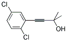 4-(2,5-DICHLOROPHENYL)-2-METHYL-3-BUTYN-2-OL Struktur