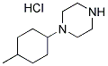 1-(4-METHYL-CYCLOHEXYL)-PIPERAZINEHYDROCHLORIDE Struktur