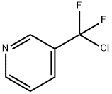 3-[CHLORO(DIFLUORO)METHYL]PYRIDINE Struktur