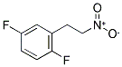 1-(2,5-DIFLUOROPHENYL)-2-NITROETHANE Struktur