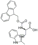 FMOC-D-TRP(2-ME)-OH Struktur