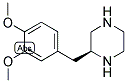 (S)-2-(3,4-DIMETHOXY-BENZYL)-PIPERAZINE Struktur