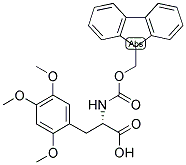 (S)-2-(9H-FLUOREN-9-YLMETHOXYCARBONYLAMINO)-3-(2,4,5-TRIMETHOXY-PHENYL)-PROPIONIC ACID Struktur