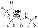 N-ACETYL-D3-L-ALANINE-D4-N-METHYL-D3-AMIDE Struktur