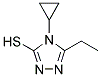 4-CYCLOPROPYL-5-ETHYL-4H-[1,2,4]TRIAZOLE-3-THIOL Struktur