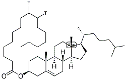 CHOLESTERYL PALMITATE, [PALMITATE 9,10-3H] Struktur