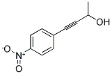 4-(4-NITROPHENYL)-3-BUTYN-2-OL Struktur