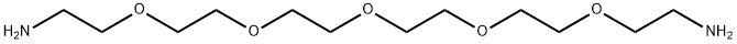 3,6,9,12,15-PENTAOXAHEPTADECANE-1,17-DIYL BIS-AMINE Struktur