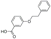 3-PHENETHYLOXY-BENZOIC ACID Struktur