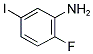 2-FLUORO-5-IODO-PHENYLAMINE Struktur