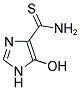 5-HYDROXY-1H-IMIDAZOLE-4-CARBOTHIOAMIDE Struktur