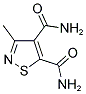 3-METHYL-ISOTHIAZOLE-4,5-DICARBOXYLIC ACID DIAMIDE Struktur