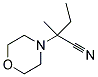 2-METHYL-2-(4-MORPHOLINYL)BUTANENITRILE Struktur