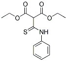 DIETHYL (ANILINOCARBONOTHIOYL)MALONATE Struktur