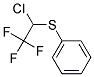 [(1-CHLORO-2,2,2-TRIFLUOROETHYL)THIO]BENZENE Struktur