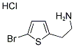 2-(5-BROMO-THIOPHEN-2-YL)-ETHYLAMINE HYDROCHLORIDE Struktur