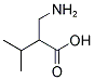 2-AMINOMETHYL-3-METHYL-BUTYRIC ACID Struktur