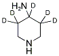 4-AMINOPIPERIDINE-3,3,4,5,5-D5 Struktur