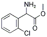 2-CHLOROPHENYLGLYCINE METHYL ESTER Struktur