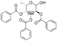 2,3,4-TRI-O-BENZOYL-L-FUCOPYRANOSE Struktur