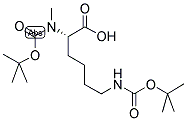 BOC-L-MELYS(BOC)-OH Struktur