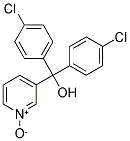 BIS-(4-CHLORO-PHENYL)-(1-OXY-PYRIDIN-3-YL)-METHANOL Struktur