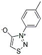 3-(4-METHYLPHENYL)-1,2,3-THIADIAZOL-3-IUM-4-OLATE Struktur