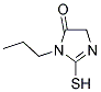 2-MERCAPTO-3-PROPYL-3,5-DIHYDRO-4H-IMIDAZOL-4-ONE Struktur