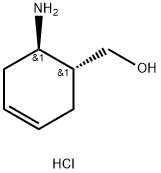 TRANS-(6-AMINO-CYCLOHEX-3-ENYL)-METHANOL HYDROCHLORIDE Struktur