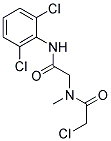 2-CHLORO-N-[2-[(2,6-DICHLOROPHENYL)AMINO]-2-OXOETHYL]-N-METHYLACETAMIDE Struktur