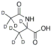 N-ACETYL-D3-DL-ALANINE-2,3,3,3-D4 Struktur