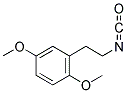 2,5-DIMETHOXYPHENETHYL ISOCYANATE Struktur