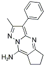 2-METHYL-3-PHENYL-6,7-DIHYDRO-5H-1,4,8A-TRIAZA-S-INDACEN-8-YLAMINE Struktur