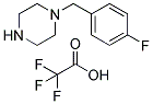 1-(4-FLUORO-BENZYL)-PIPERAZINETRIFLUOROACETATE Struktur