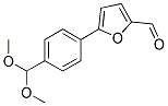 5-(4-DIMETHOXYMETHYL-PHENYL)-FURAN-2-CARBALDEHYDE Struktur