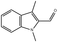 1,3-DIMETHYL-1H-INDOLE-2-CARBALDEHYDE Struktur