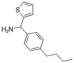 (4-BUTYLPHENYL)(THIEN-2-YL)METHYLAMINE Struktur