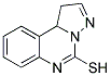 1,10B-DIHYDROPYRAZOLO[1,5-C]QUINAZOLINE-5-THIOL Struktur