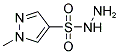 1-METHYL-1H-PYRAZOLE-4-SULFONYLHYDRAZIDE Struktur