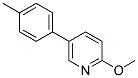 2-METHOXY-5-(4-METHYLPHENYL)PYRIDINE Struktur